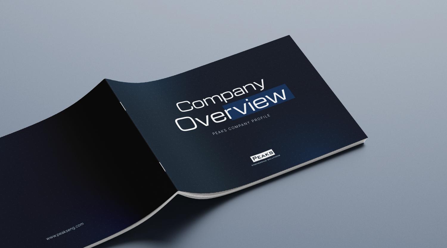 Peaks Engineering branding and website redesign case study cover image for Saudi Arabia market work